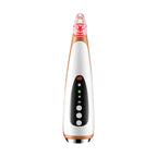 New Electric Suction Blackheads Pore Cleaning Surface Instrument Hot Compress Guide Out Acne Blackheads Beauty Instrument