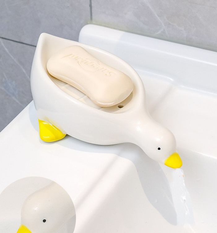 Cute Duck Draining Soap Dish