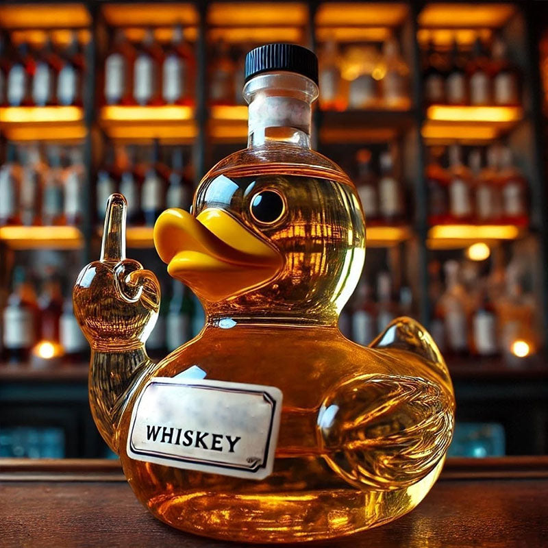 Middle Finger Duck Whiskey Decanter (10oz)