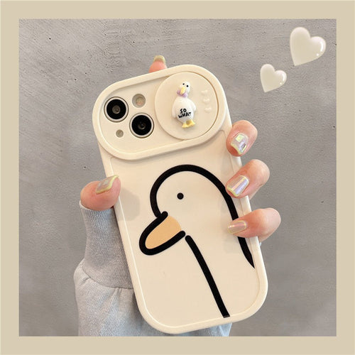 3D Duck iPhone Case (Push-Window)