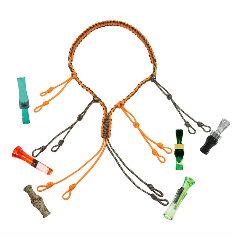 Duck Call Hunting Lanyard (12 Loops)