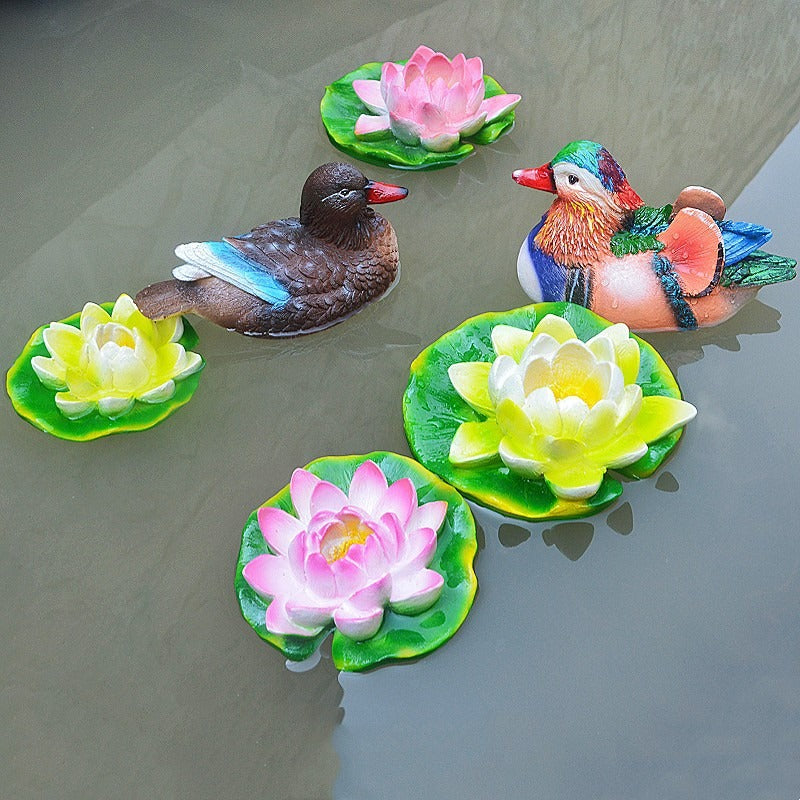 Floating Mandarin Duck Pond Decoration