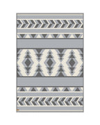 Cotton Geo Blanket Scarf