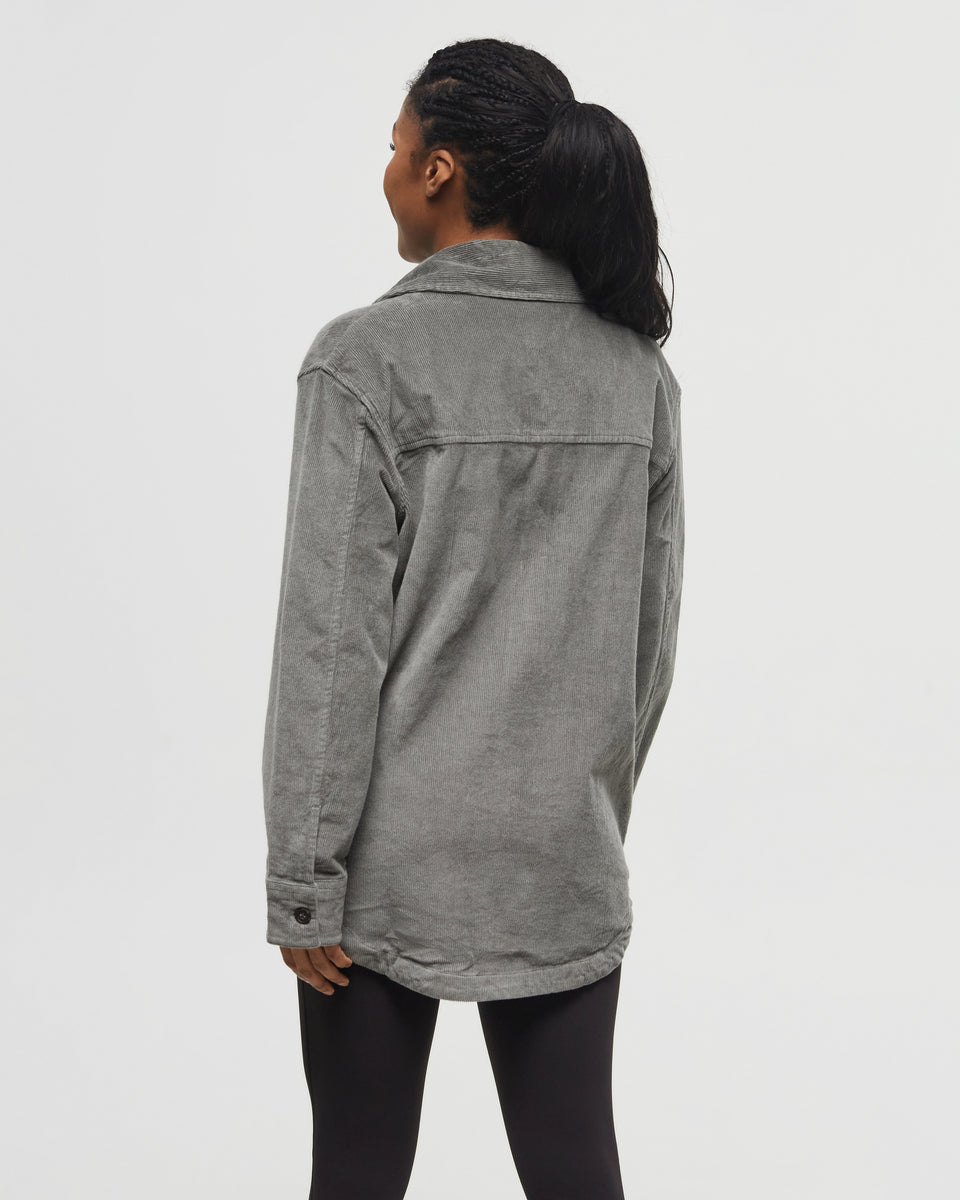 EcoStretch Corduroy Overshirt