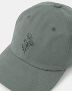 Flower Embroidery Peak Hat