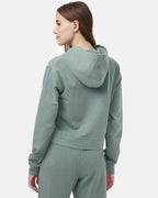 French Terry Cropped Hoodie