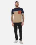 Blocked Pocket T-Shirt