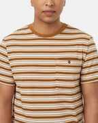TreeBlend Stripe Button Pocket T-Shirt