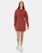 Oversized French Terry Hoodie Dress
