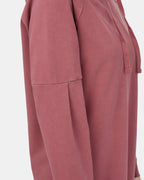 Oversized French Terry Hoodie Dress