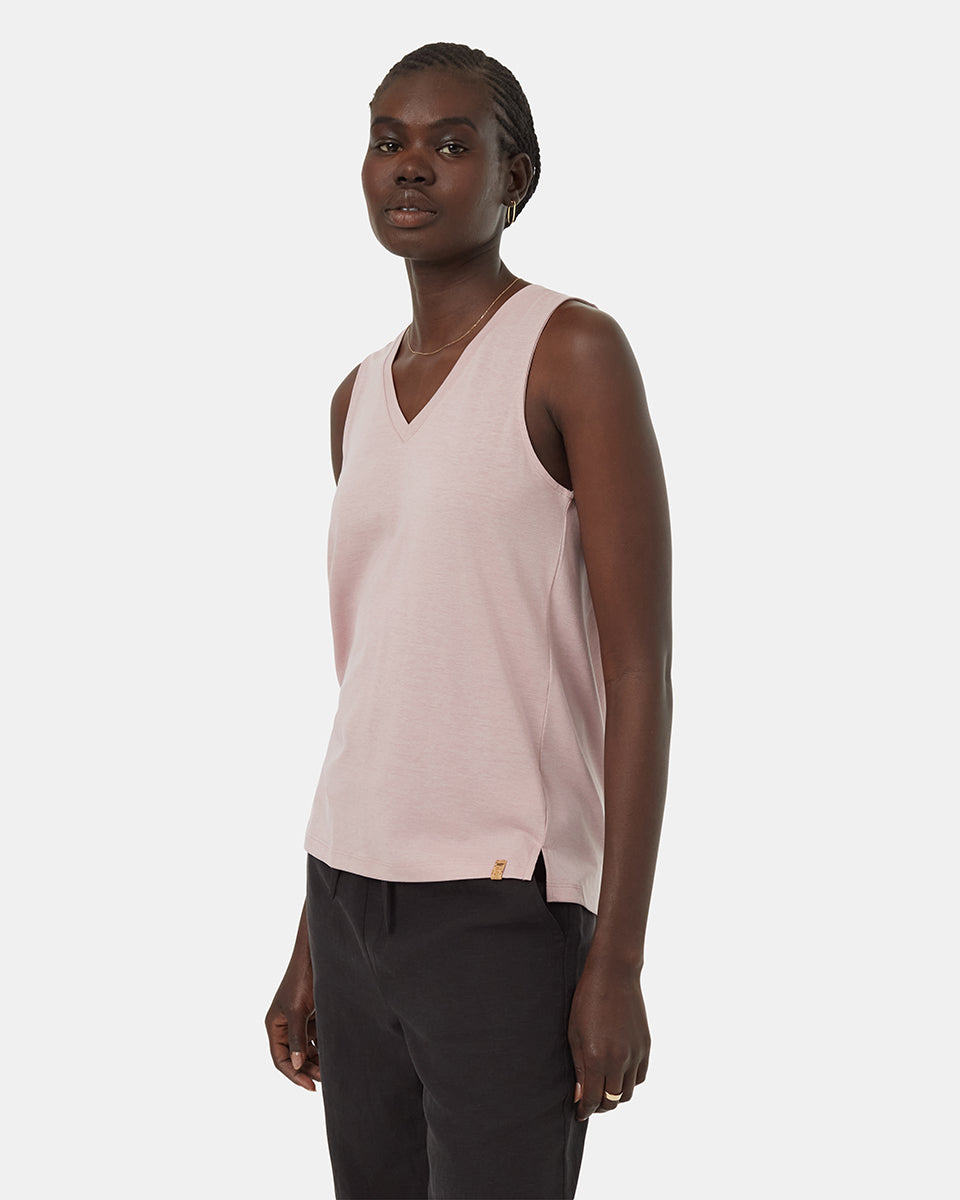 TreeBlend V-Neck Tank