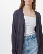 Highline Cotton Sage Tree Stitch Cardigan