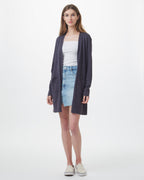 Highline Cotton Sage Tree Stitch Cardigan