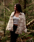 Kapok Flannel Insulated Jacket