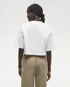 Emerald Edge Oversized Crop T-Shirt