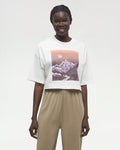 Emerald Edge Oversized Crop T-Shirt