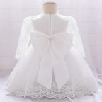 Baby Girls' Basic Christening Floral Dress