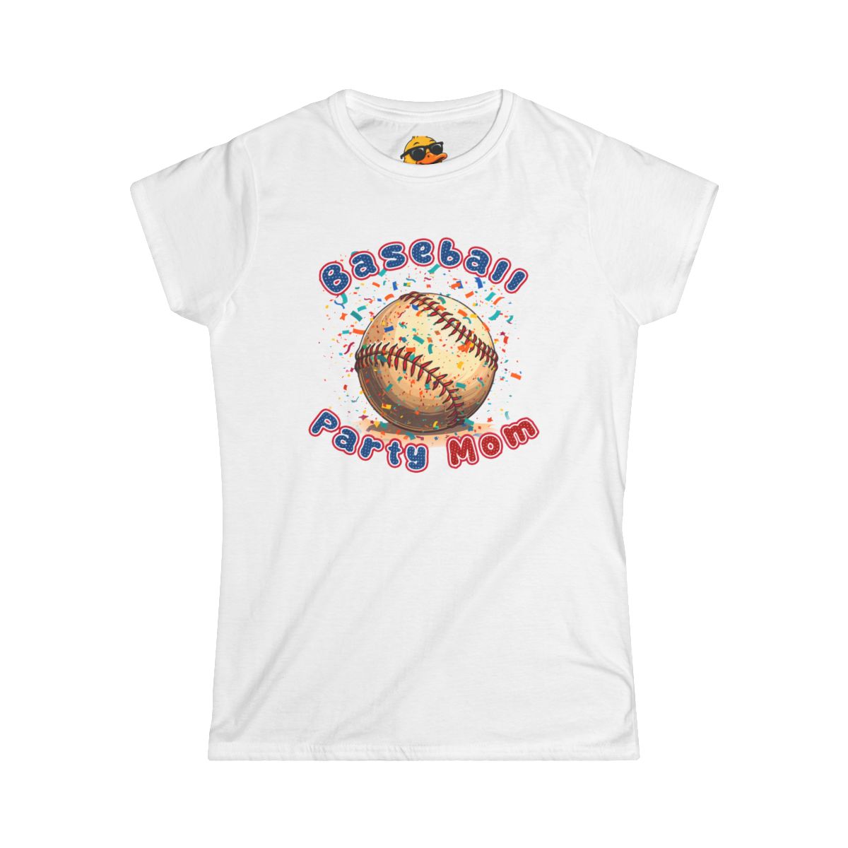 Baseball Party Mom - Women's Tee