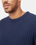 Highline Cotton Wide Rib Crew