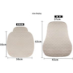Car Seat Cover Kit Front Flax Seat