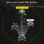 Car Truck Bumper Safety Reflective Warning Strip Stickers