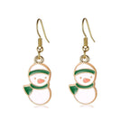 Christmas Ear Decor Hooks Creative Ladies Holiday Earrings