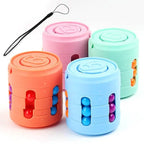 Coke Rubik's Cube Fingertip Rotating Roller Toy