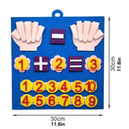 Felt Board Finger Numbers Counting Toy