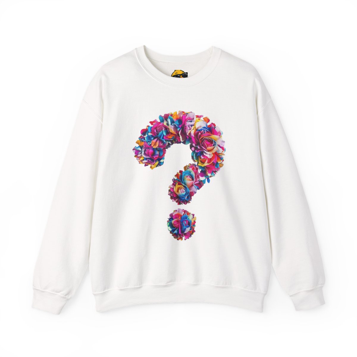 Floral Question -  Sweatshirt