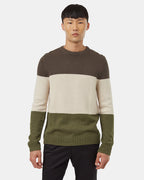 Highline Blocked Crew Sweater