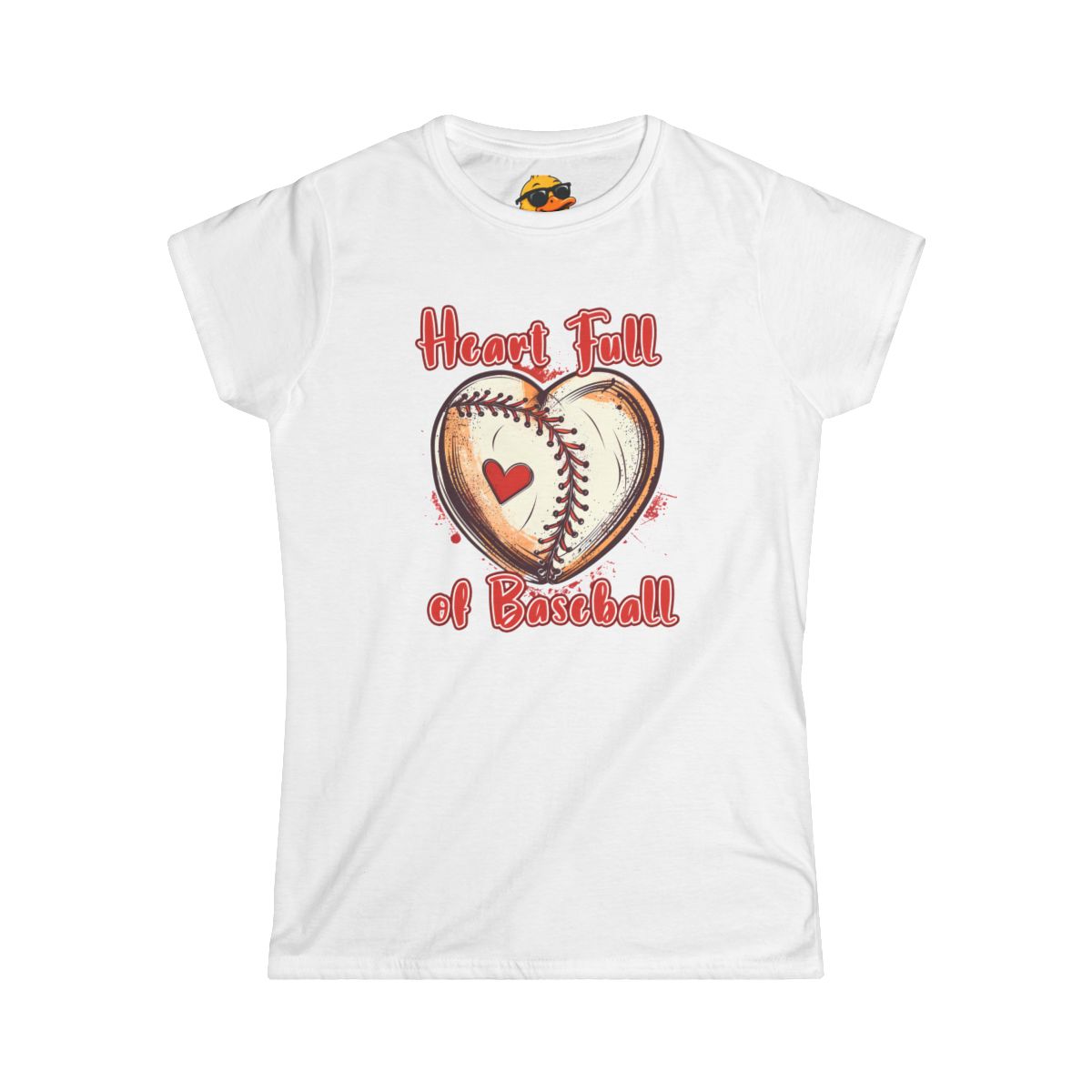 Heart Full of Baseball - Women's Tee