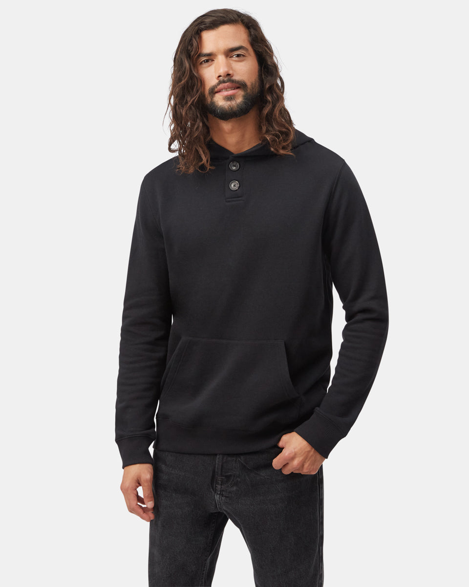 Treefleece 1/4 Button Hoodie