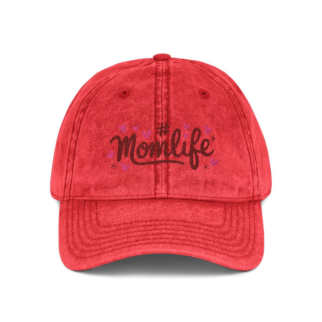 Mom Life Vintage Cap