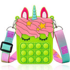 Shoulder Bag Fidget Toys Pop Fidget Backpack Toy