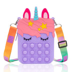 Shoulder Bag Fidget Toys Pop Fidget Backpack Toy