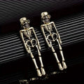 Skeleton Design Dangle Earrings