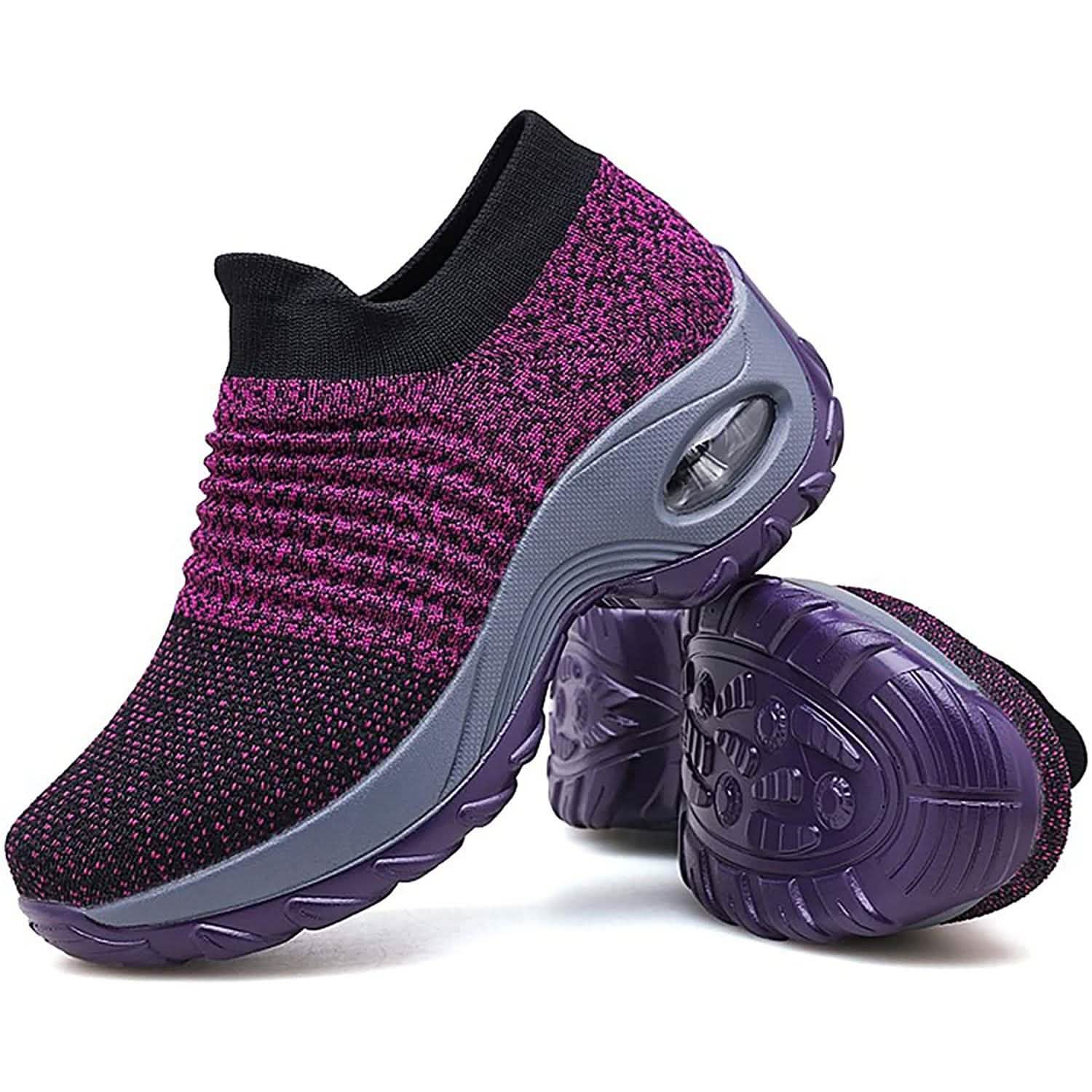 Women's Walking Shoes Sock Sneakers